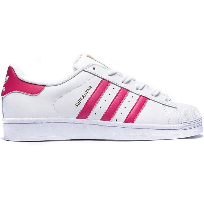 chaussures adidas femme noir et rose